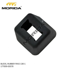 177059-03570 YXH2-130-1 BLOCK RUBBER for YANMAR